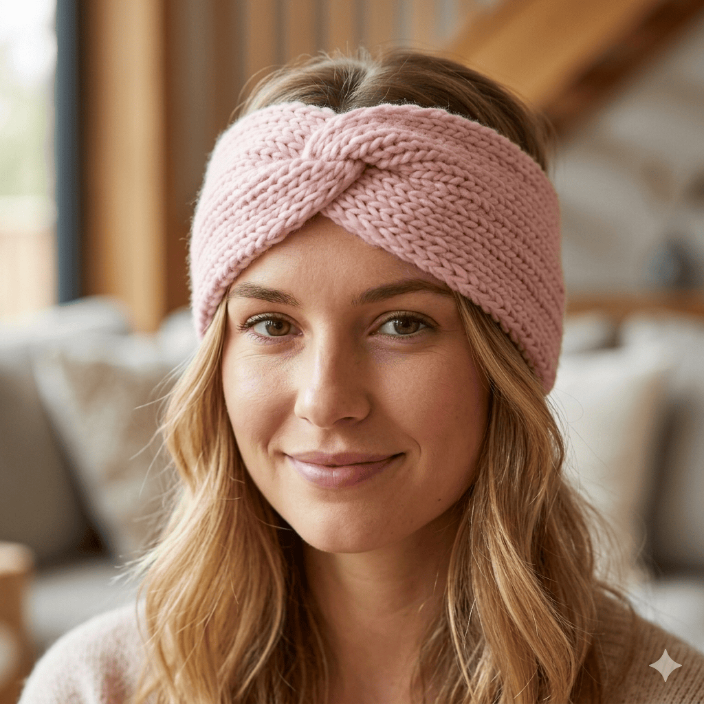 Wool head band Anni
